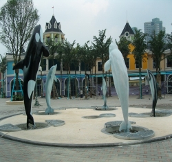 游乐园雕塑